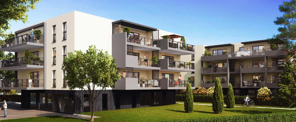 Programme neuf Saint Raphael proche centre ville, 3 pièces 78m² avec terrasse et 2 places de parkings couvertes.